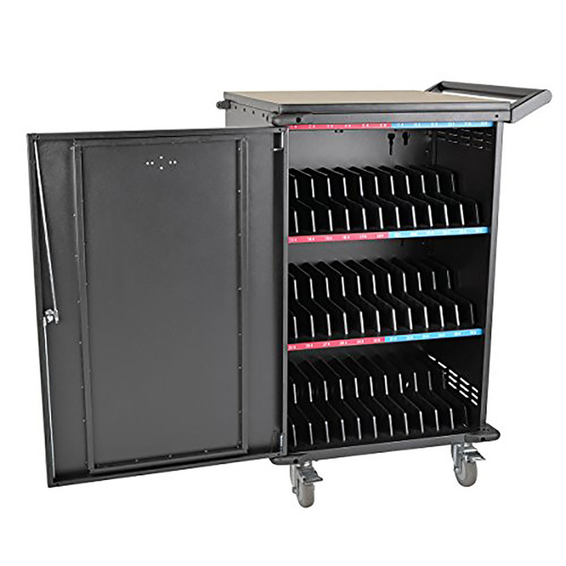 Tripp Lite 36-Port AC Charging Cart Storage Station,Laptops,Tablets