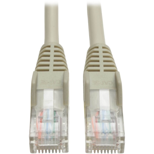 7-ft. Gray Snagless Cat5e Patch Cable Tripp Lite 7ft Cat5e