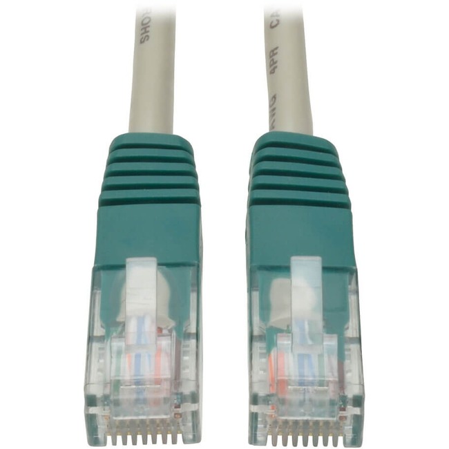 7-ft. Cat5e Gray Crossover Cable Molded 350MHz Tripp Lite