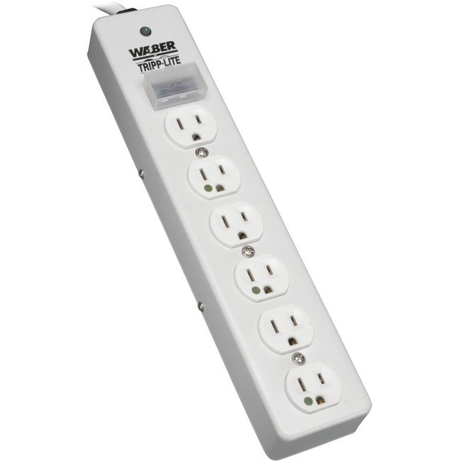 Tripp Lite SPS-615-HG surge suppressor with hospital-grade plug