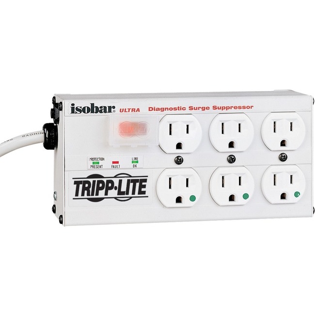 Tripp Lite Isobar 6 Outlets 120V Surge Suppressor