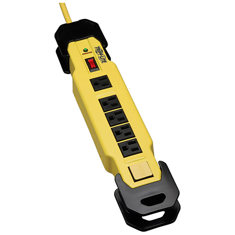 Tripp Lite SAFETY SURGE 6OUT OSHA YELLOW 9FT CORD 1200J