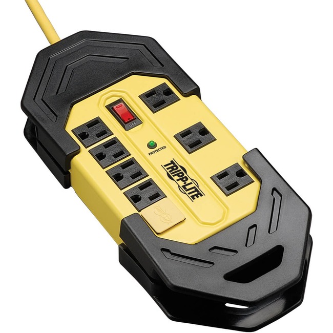 PROTECT IT! SAFETY SURGE 8OUT OSHA YELLOW 25FT CORD 3600J Tripp Lite