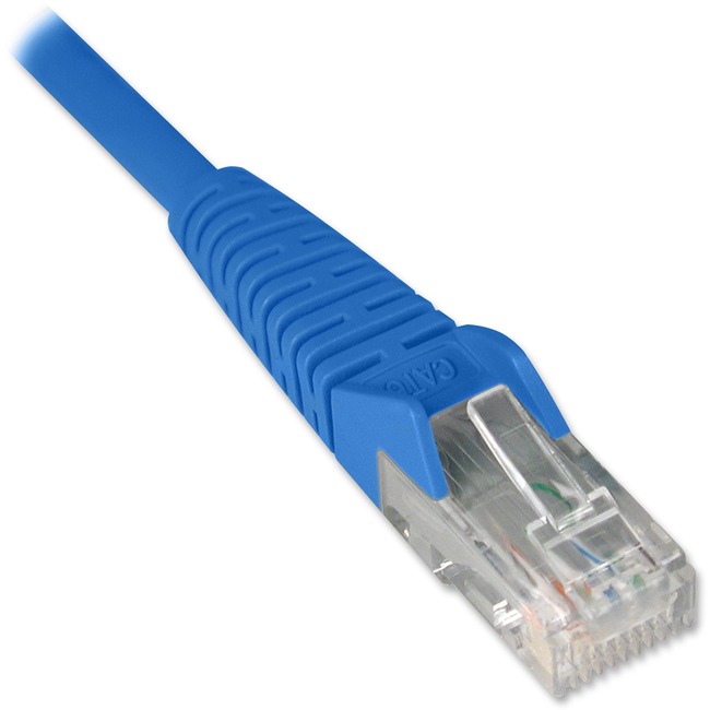 Cat6 Snagless Patch Cable, 1, Blue Tripp Lite 1ft