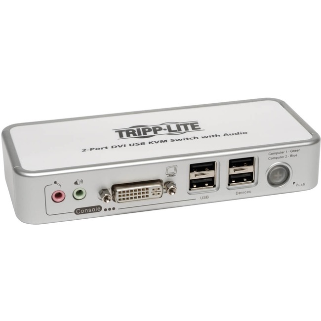 B004-DUA2-K-R 2-Port DVI/USB KVM Switch