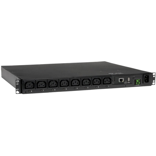 Tripp Lite DIGITAL SWITCHED 15A 1U RM 6.5FT CORD W/PLUG RETENTION
