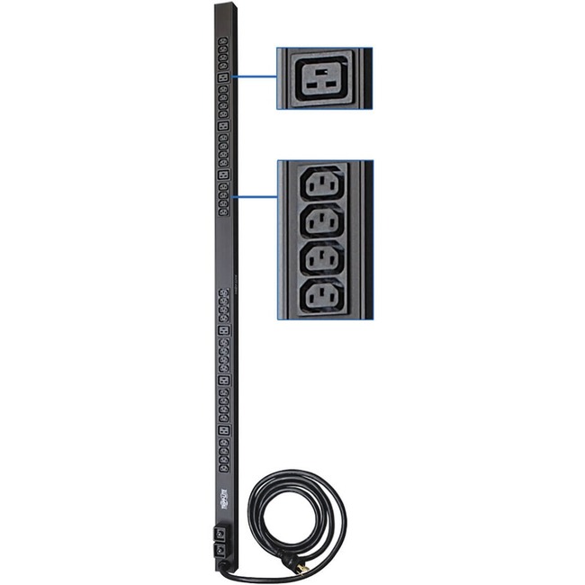Tripp Lite BASIC PDU 30A L6-30P VERTICAL 10FT CORD 6 IEC19 & 32 C13