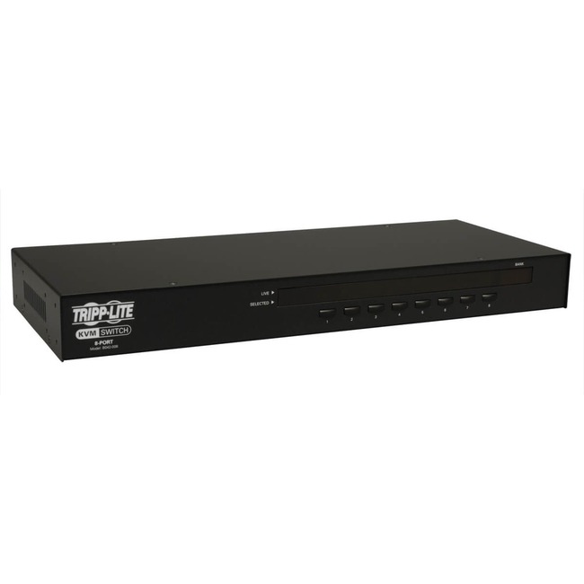 Tripp Lite 8PORT USB/PS2 KVM SWITCH 1U RM W/ ON-SCREEN DISPLAY