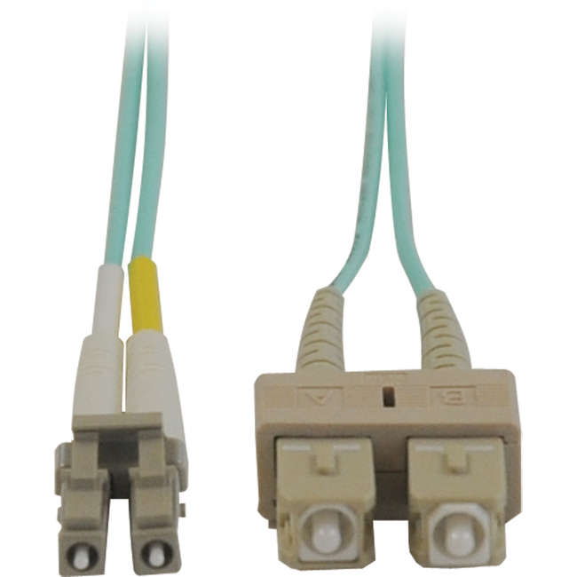 Tripp Lite - Patch Cable - SC multi mode (M) - LC multi mode (M) - 2 m - Fiber optic - 50