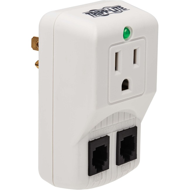 Tripp Lite TRAVELCUBE surge suppressor protects laptop computers
