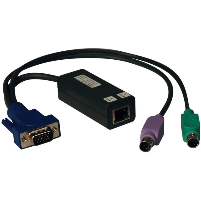 NetCommander PS/2 Server Interface Module connects to the HD15 port