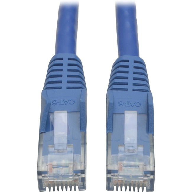 Tripp 50FT Cat6 BLUE Tripp Lite 50ft Cat6 Gigabit Snagless Molded Patch Cable RJ45 M