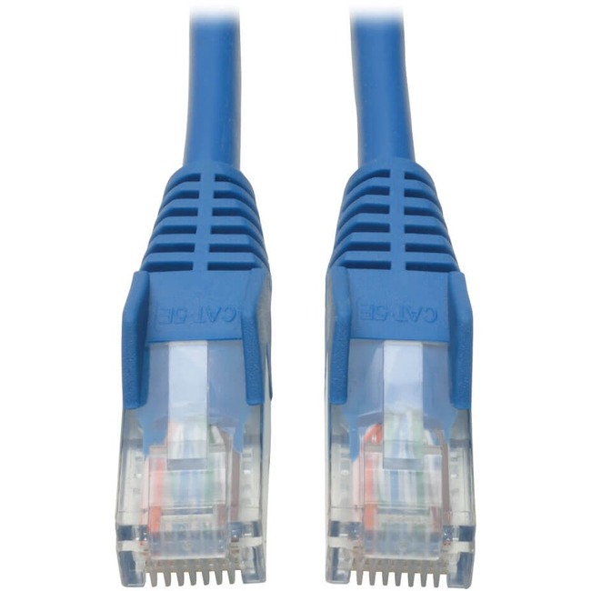 15FT Cat5E Cat5 BLUE Molded   SNAGLESS RJ45 PATCH CORD 350MHZ Tripp Lite 15ft Cat5e