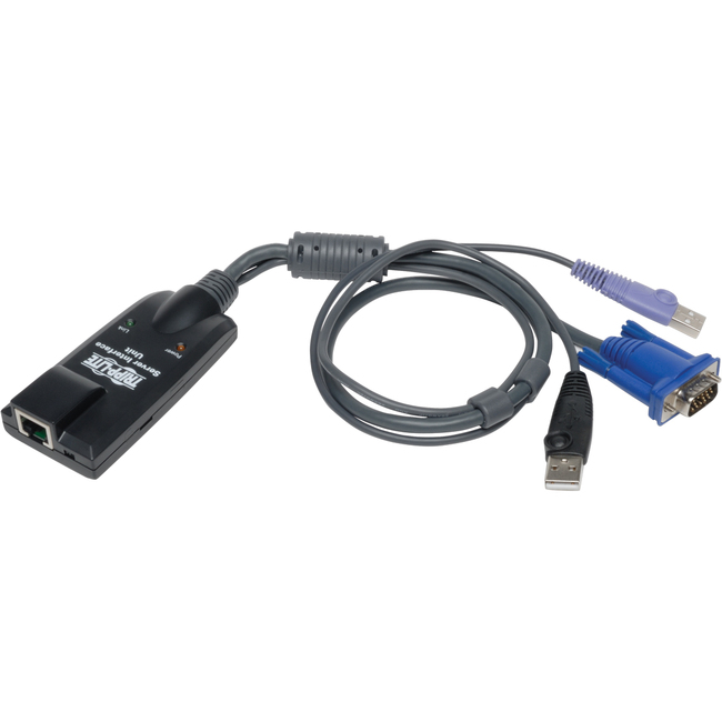 Tripp Lite USB Server Interface Unit with Virtual Media & CAC Support for B064-Series NetDirector Cat5 KVM Switches