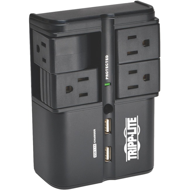 Tripp Lite 4 ROTATABLE OUTLETS PLUG-IN 1080 CHARGER
