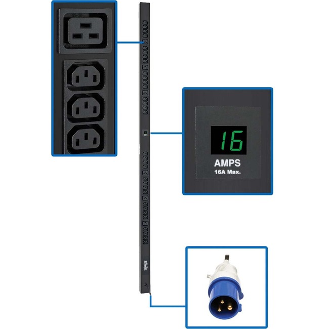 Tripp Lite SINGLE-Phase PDU 3.84KW 32 C13 OUTLETS