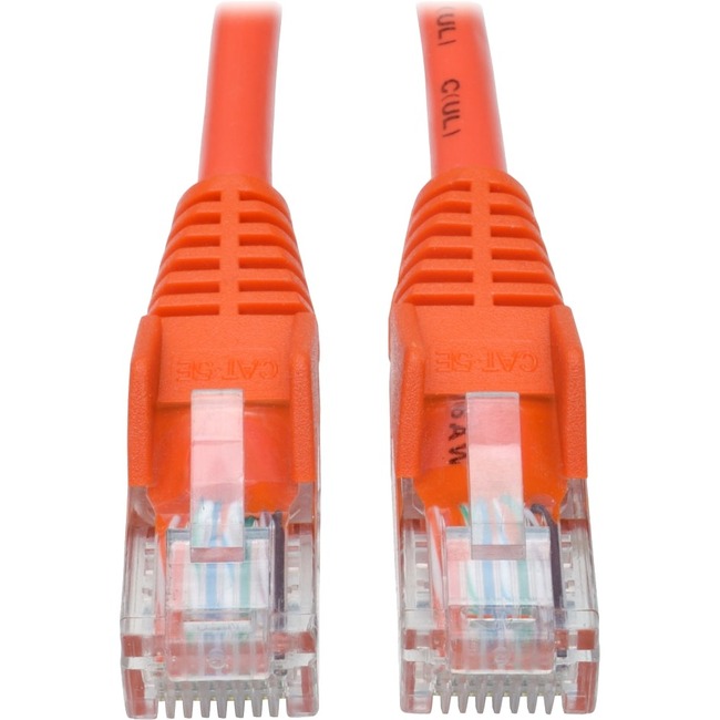 Cat5E 350 MHZ SNAGLESS UTP ORANGE 25 FT.