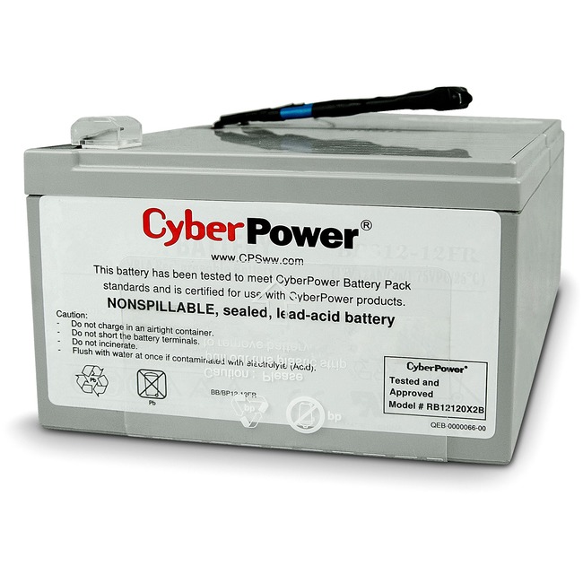 RB12120X2B Battery Pack for PR1000LCD, 18-Mo WTY