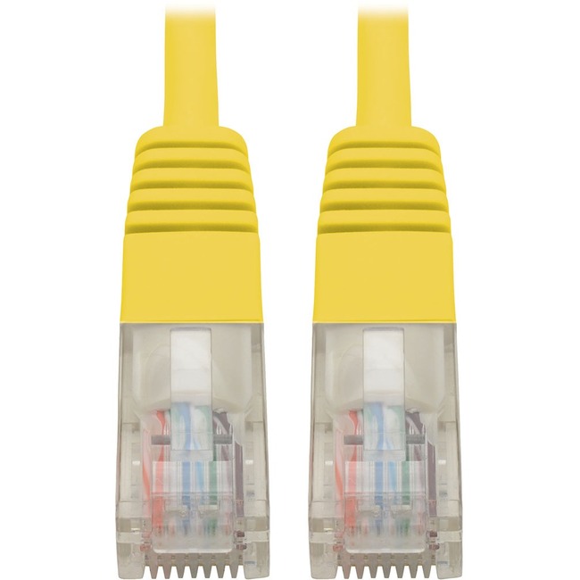 Cable Cat5E 350MHZ Molded Patch YELLOW 2