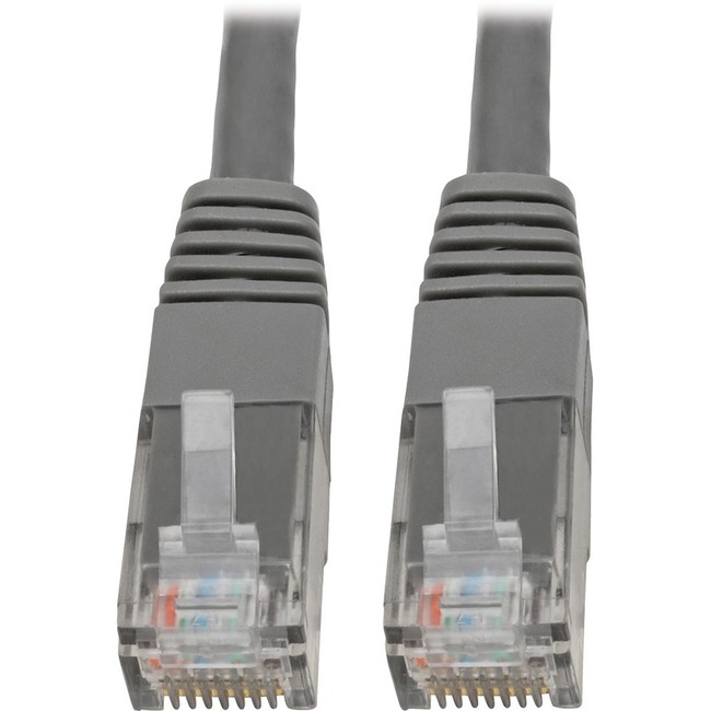 Cable Cat6 GIGABIT Molded Patch GRY 1FT