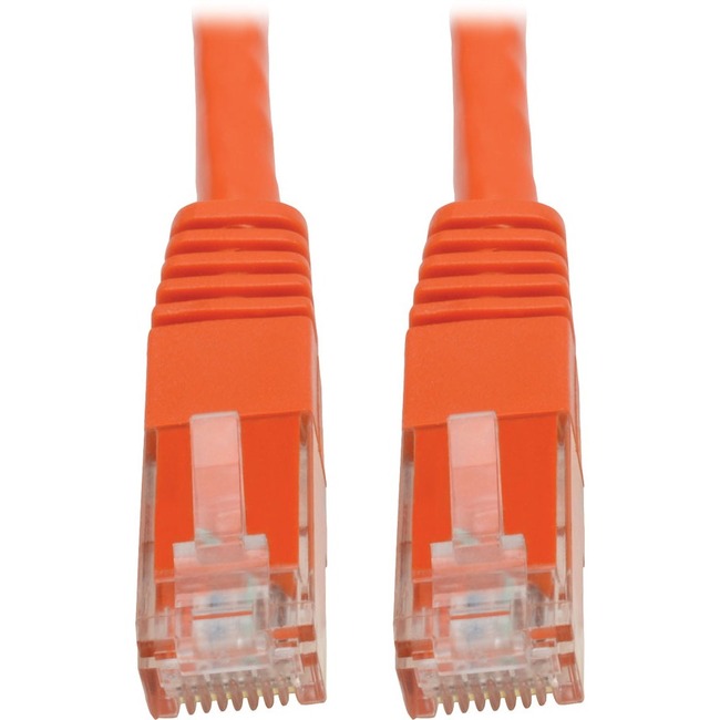 Cable Cat6 GIGABIT Molded ORANGE 25 FT