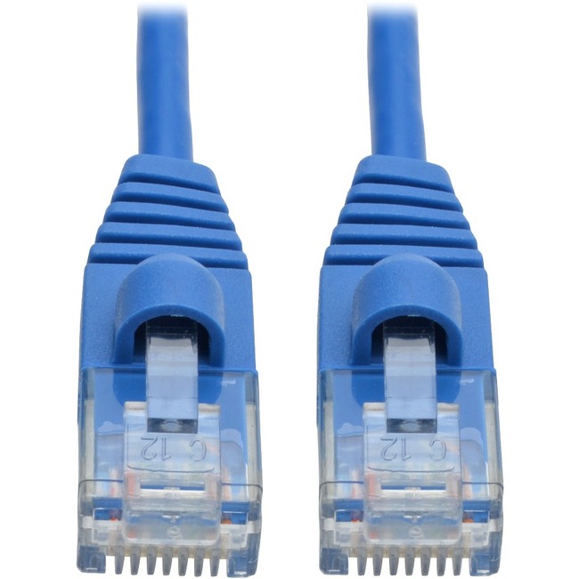 Cable Cat6A SLIM UTP NTWK Patch BLU 1 FT