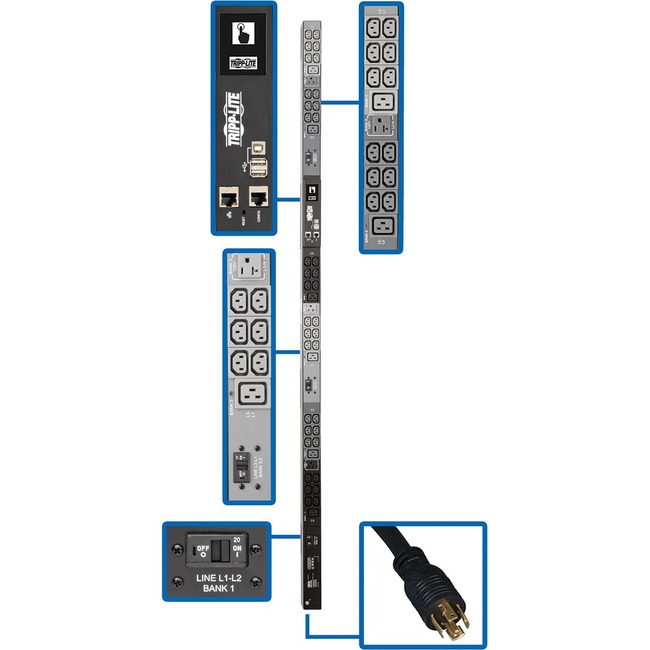 Tripp Lite (PDU3EVN10L2130) PDU