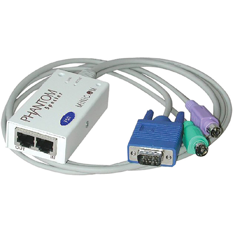 MINICOMPHANTOMSPECTERII-KVMSWBXPS/2 Tripp Lite Minicom PS/2 Remote Unit