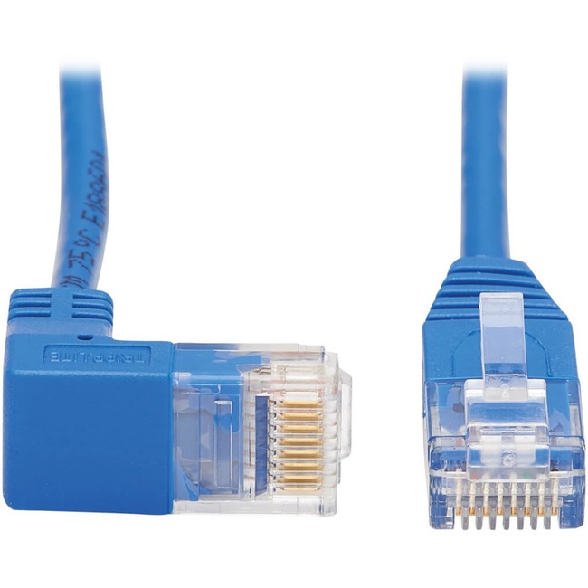 Tripp Lite Cat6 Ethernet Cable Down Right Angled Slim Molded M