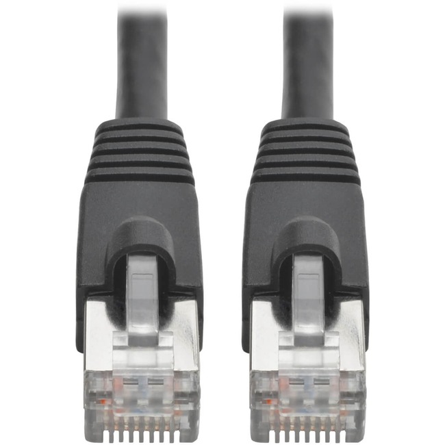 Cat6A 10G-Certified STP Cable BLACK 6FT