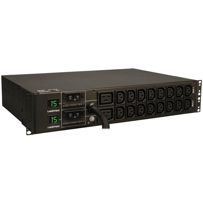 Tripp Lite PDU METERED 16 C13 2 C19 208/240V 2URM