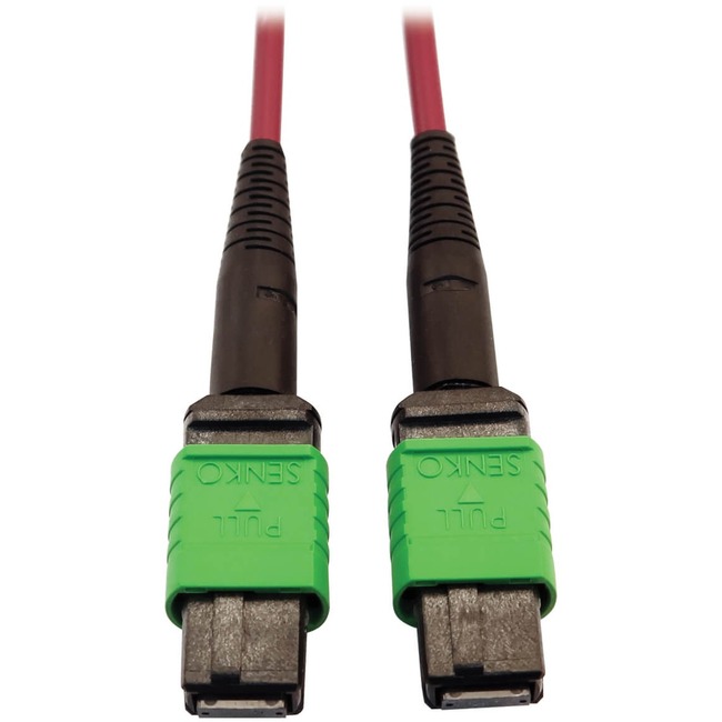 Tripp Lite Multimode Fiber Optic Cable 400G OM4 Plenum MTP