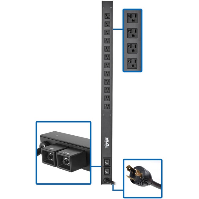 Tripp Lite PDUV30-36 12-Outlet PDU