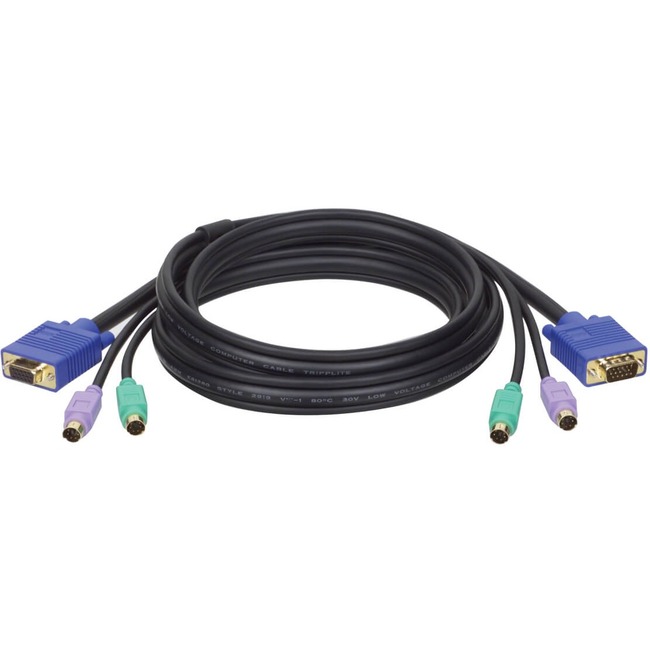 Tripp Lite 15FT PS2 SLIM CABLE KIT FOR B004/B005/B007 SERIES KVMS