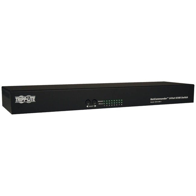 Tripp Lite 8-PORT NETCOMMANDER 1U RACKMOUNT CAT5 KVM SWITCH