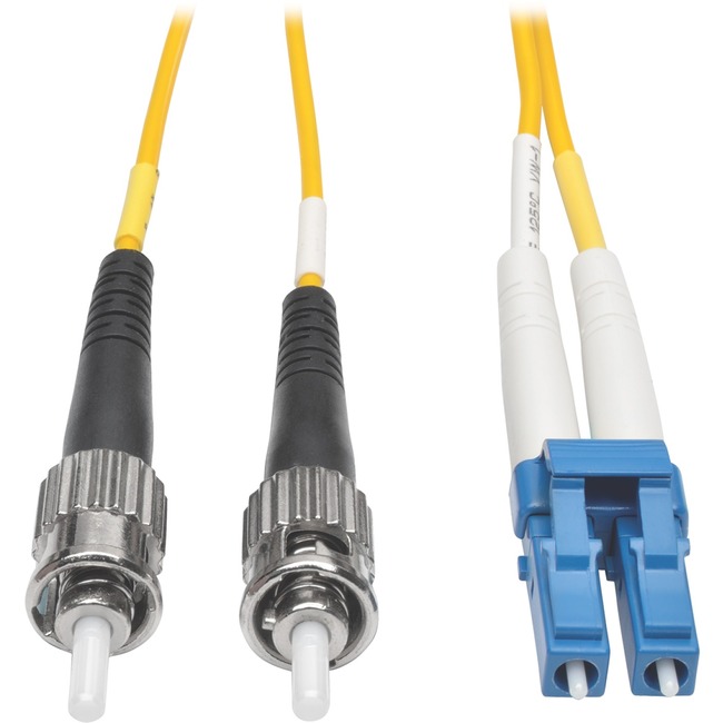 15M LC ST DUPLX SMF CBL Tripp Lite 15M Duplex Singlemode 9