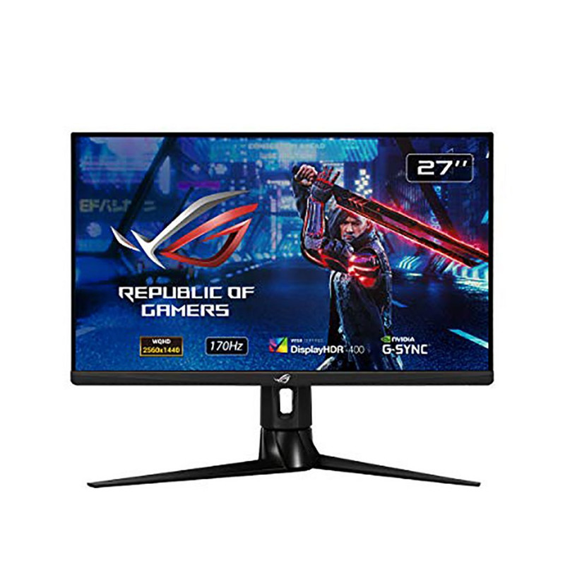 ASUS ROG Strix 27" 1440P HDR Gaming Monitor (XG27AQ) - QHD (2560 x 1440), Fast IPS, 170Hz, 1ms, G-SYNC Compatible