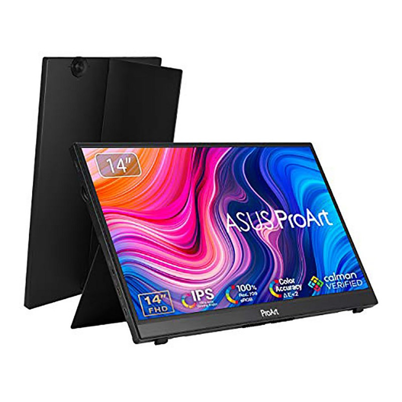 ASUS ProArt Display 14" 1080P Portable Touchscreen Monitor,IPS, 100% sRGB/Rec.709,