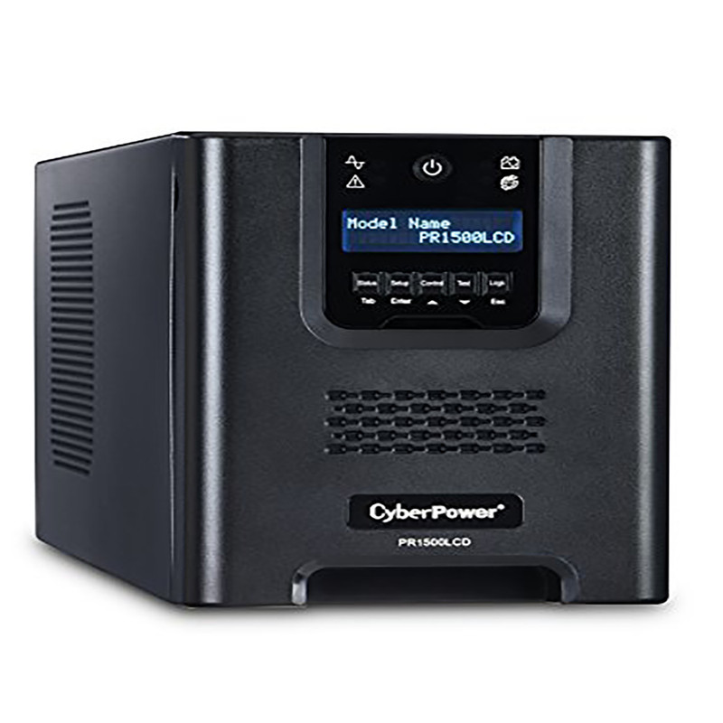 CyberPower Smart App Sinewave UPS System, 1500VA/1500W, 8 Outlets, AVR