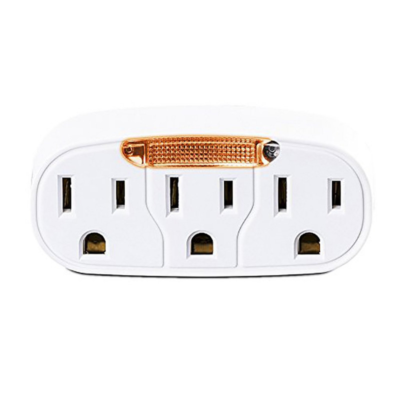 CyberPower 3 Outlet GT300L Guide Light Wall Tap