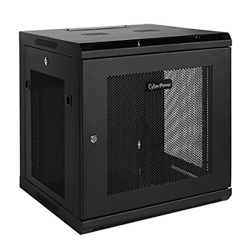 CyberPower Carbon CR9U61001 9U Wall Mount Rack Enclosure,black