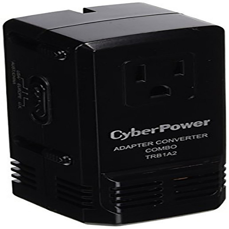 CyberPower TRB1A2 Travel Power Adapter/Converter Combo
