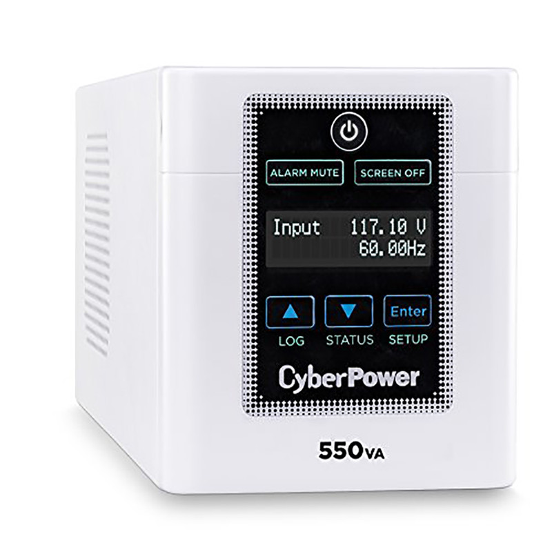 CyberPower Medical-Grade UPS,550VA/440W, 4 Outlets,AVR,Tower