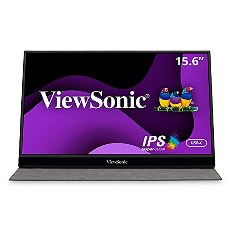 ViewSonic 15.6 1080p Portable Monitor 60W USB C,Eye Care,Dual Speakers